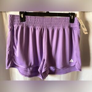 Adidas Pacer High Rise Knit Shorts
